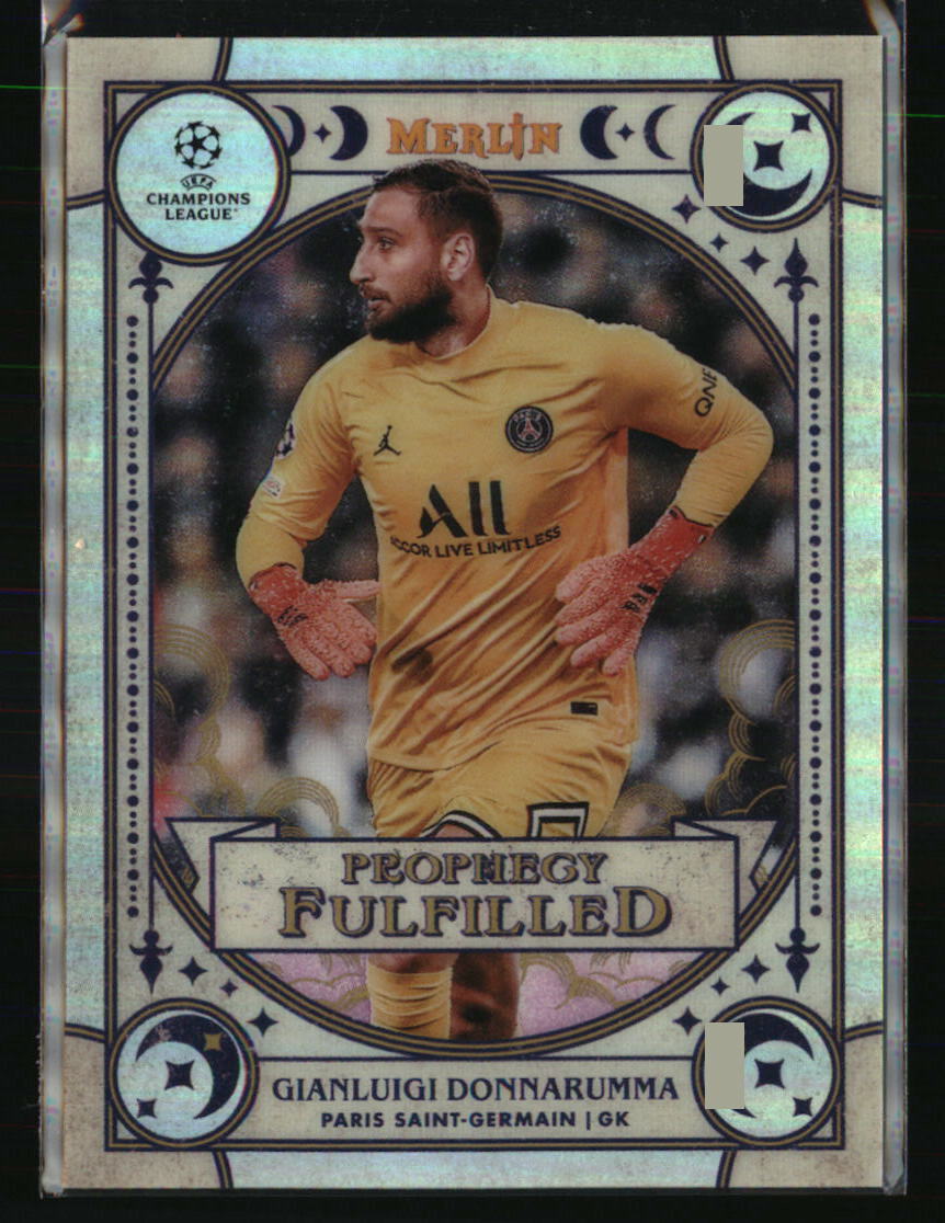 Gianluigi Donnarumma 2022 UEFA Champions League #PF-1 Soccer Card 