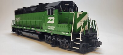 Atlas O BURLINGTON NORTHERN BN GP35 #2517 2 RAIL POWERED FACTORY DC ...