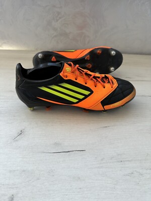 Adidas F50 Adizero Leather Football Soccer Cleats Boots Rare US9 1