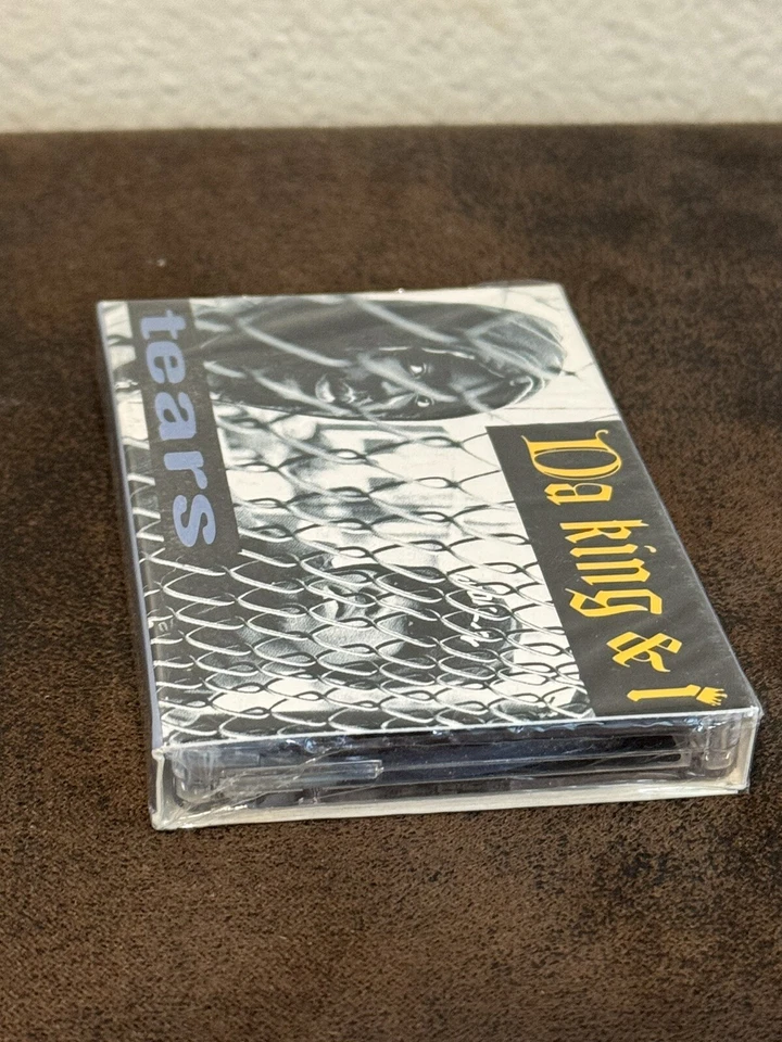 Rare! 1993 Da King & I – Tears Remix SEALED Cassette Tape Rowdy Records - Image 4 of 4