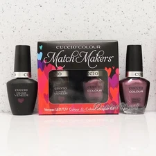 CUCCIO Veneer Match Makers ONE NIGHT IN BANGKOK 6057 Gel + Nail Lacquer Duo Kit