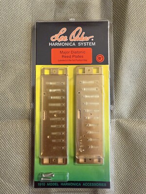 Genuine New Lee Oskar 1910 Harmonica Harp Reed Plates Diatonic Major Key Lo F