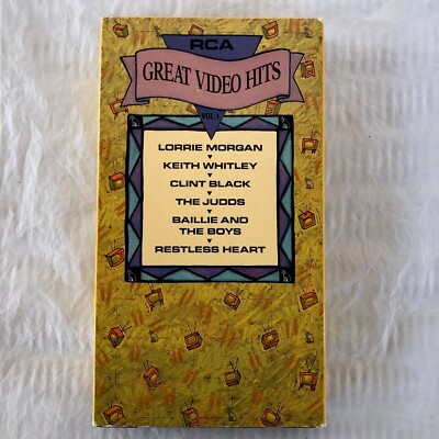 Great Video Hits - V. 1 (VHS, 1990) for sale online | eBay