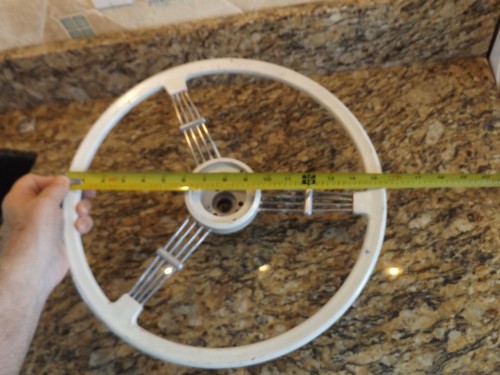 BANJO STYLE VINTAGE STEERING WHEEL FOR RAT ROD OR BOAT OR RESTORATION PORSCHE - Bild 22 von 24