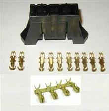 Packard Dephi 4 Fuse Block with Bussed Connector ATO/ATC Made in USA four b