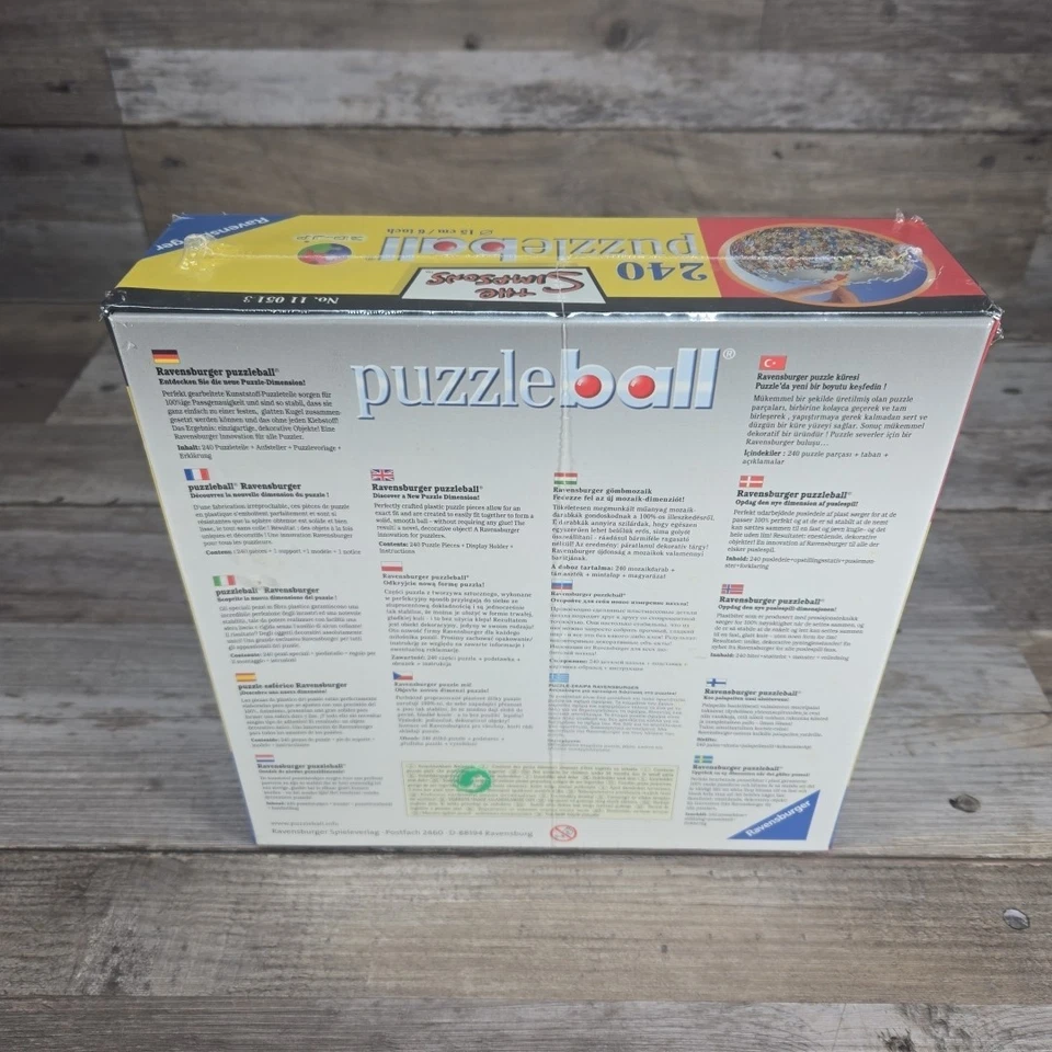 Bola quebra-cabeça The Simpson nova na caixa 240 peças - Imagem 2 de 2