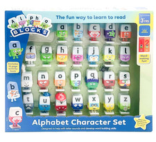 Alphabet Character A-Z Complete Set Activity Book Fun Way to Learn to Read NEW