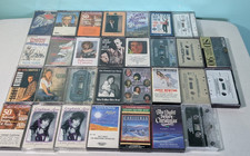 Cassette Tapes Various Artists And 1 Sealed Blank Tape Bulk Lot Of 29
