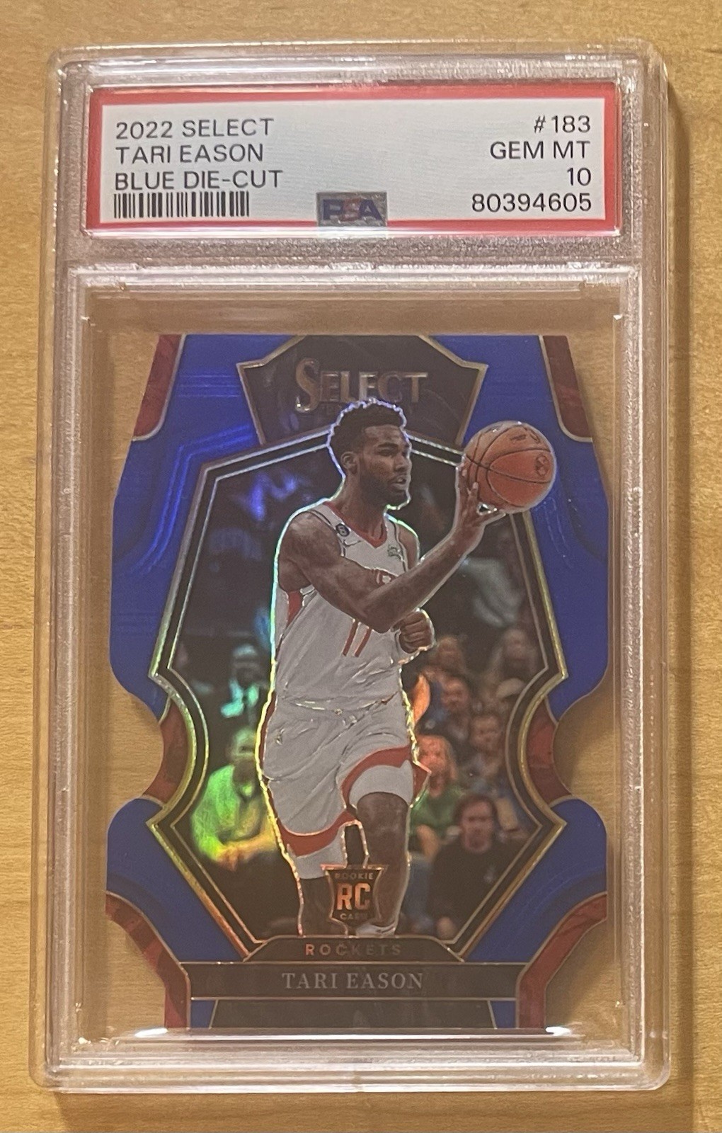 Tari Eason Rookie 2022 Select Blue Die-Cut #183 PSA 10 Gem Mint 168/249