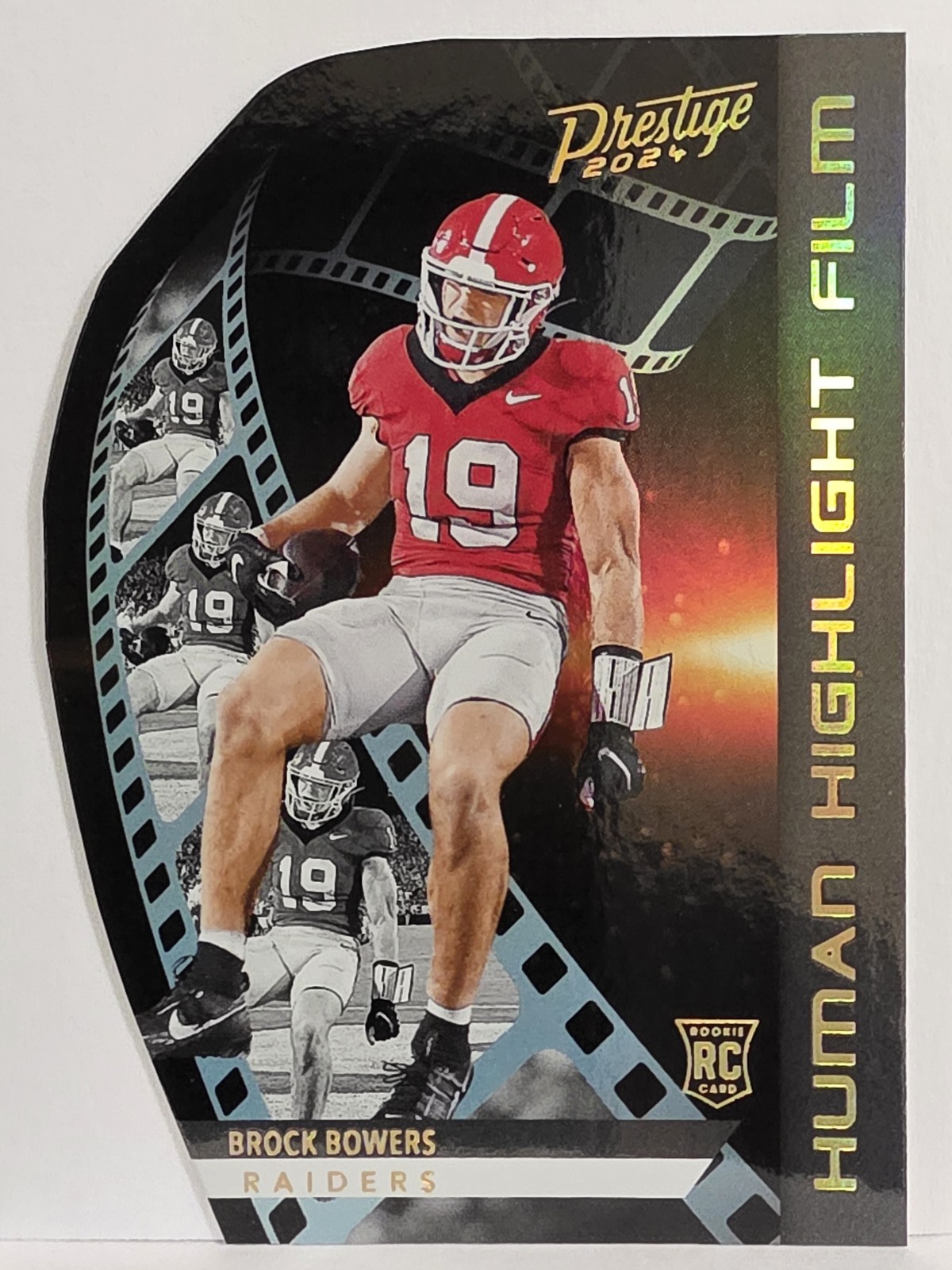 2024 Panini Prestige #7 Brock Bowers Human Highlight Film