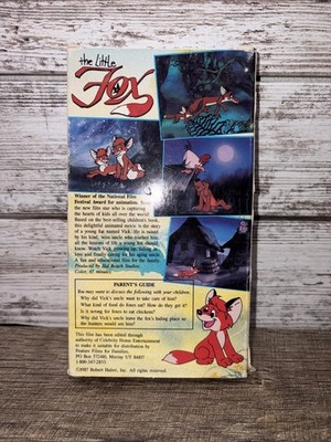 The Little Fox, Just for Kids, Celebrity Home Ent., VHS tape