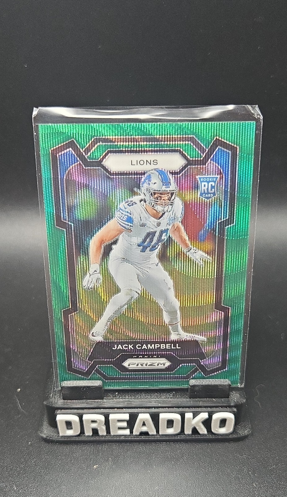 2023 Panini Prizm - Rookies Jack Campbell #330 Green Wave Prizm (RC)
