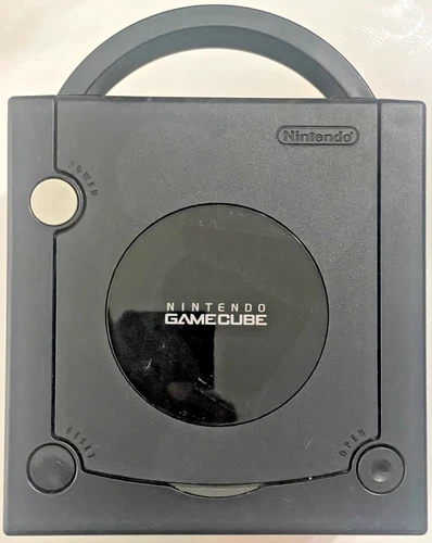 Nintendo: GameCube Black Console Only Untested No Cables No Accessories