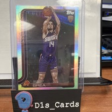 Koby Brea Rainbow Foil Rookie RC 2025/26 Topps Basketball Flagship Card 242 Suns