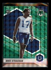 2021 Panini Mosaic #397 Michael Strachan Prizm Green