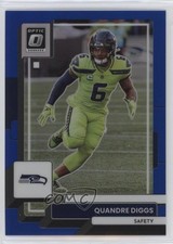 2022 Panini Donruss Optic Blue Prizm 155/179 Quandre Diggs #180 15ej