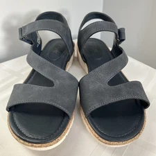 Euro Soft By Sofft Camilia Navy Comfort Sandal Size 8 New without box