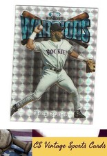 1997 Finest #146 Eric Young Embossed Refractor