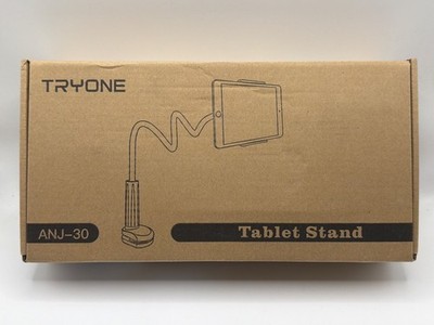 Tryone Adjustable Gooseneck Tablet Stand For 4.7-10.5 Inch Devices Clamp Base