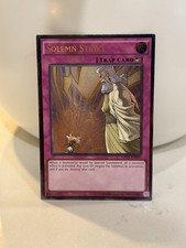 Yugioh! OP04-EN003 Solemn Strike Ultimate OP04-EN003 NM 