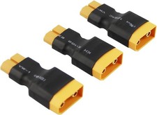 3pcs XT90 Male to XT60 Female Connector Converter Adaptor for LiPo Electric Quad