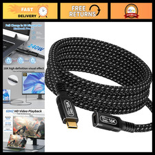 6.6ft USB C Extension Cable - Thunderbolt 5/4/3 Compatible, 16K/8K Display, PD 2