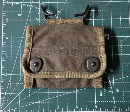 WW2 US Military Rare Compass Carry Pouch