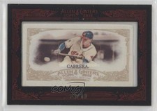 2012 Topps Allen & Ginter's Framed Silk Mini 3/10 Asdrubal Cabrera #119 0u1n