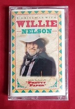 CHRISTMAS WITH WILLIE NELSON CASSETTE, 1994 SEALED