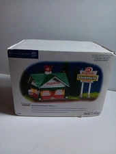 Dept. 56 Snow Village Krispy Kreme Doughnut Shop #55071 BUILDING ONLY NO SIGN 