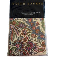 Ralph Lauren Norwich Road Payne Paisley Red King Pillow Sham NEW