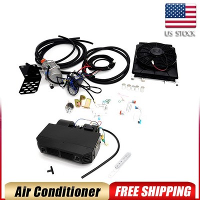 12V Cool&Heat Electric Universal Underdash Air Conditioner DC Auto Car A/C Kit