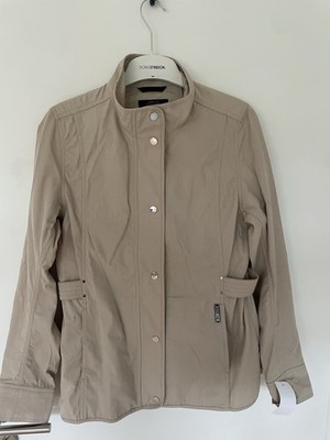 Didriksons Damen Parka beige Gr. 40 Neu Baumwolle