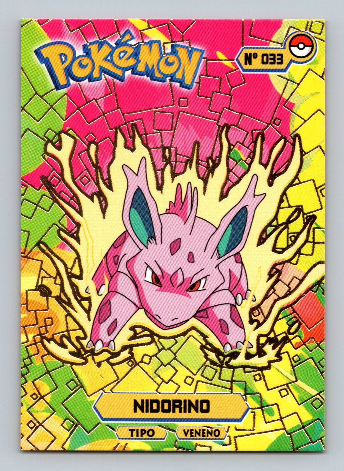 Pokemon Card - Nidorino 033 - Card Tops - Pokedex Database 2024