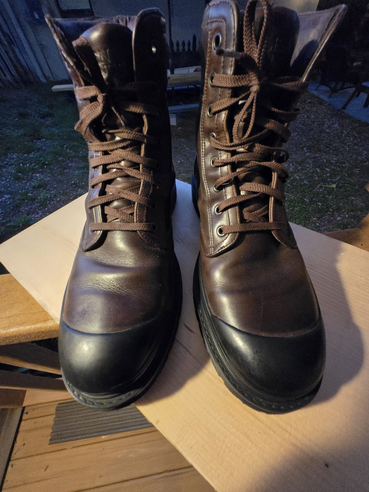 Allen Edmonds Mens Sz 10 The Ranger Storm Trekker Waterproof Black Leather Boots Amazon.com | Allen Edmonds Mens Alpine Lace Black Oxfords 10  main image 4
