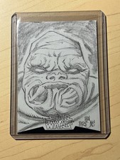 Star Wars The Force Awakens Sketch Card