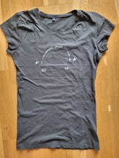 Damen Tshirt Shirt Silbermond Himmel auf Tour 2012 Größe M (38) Grau