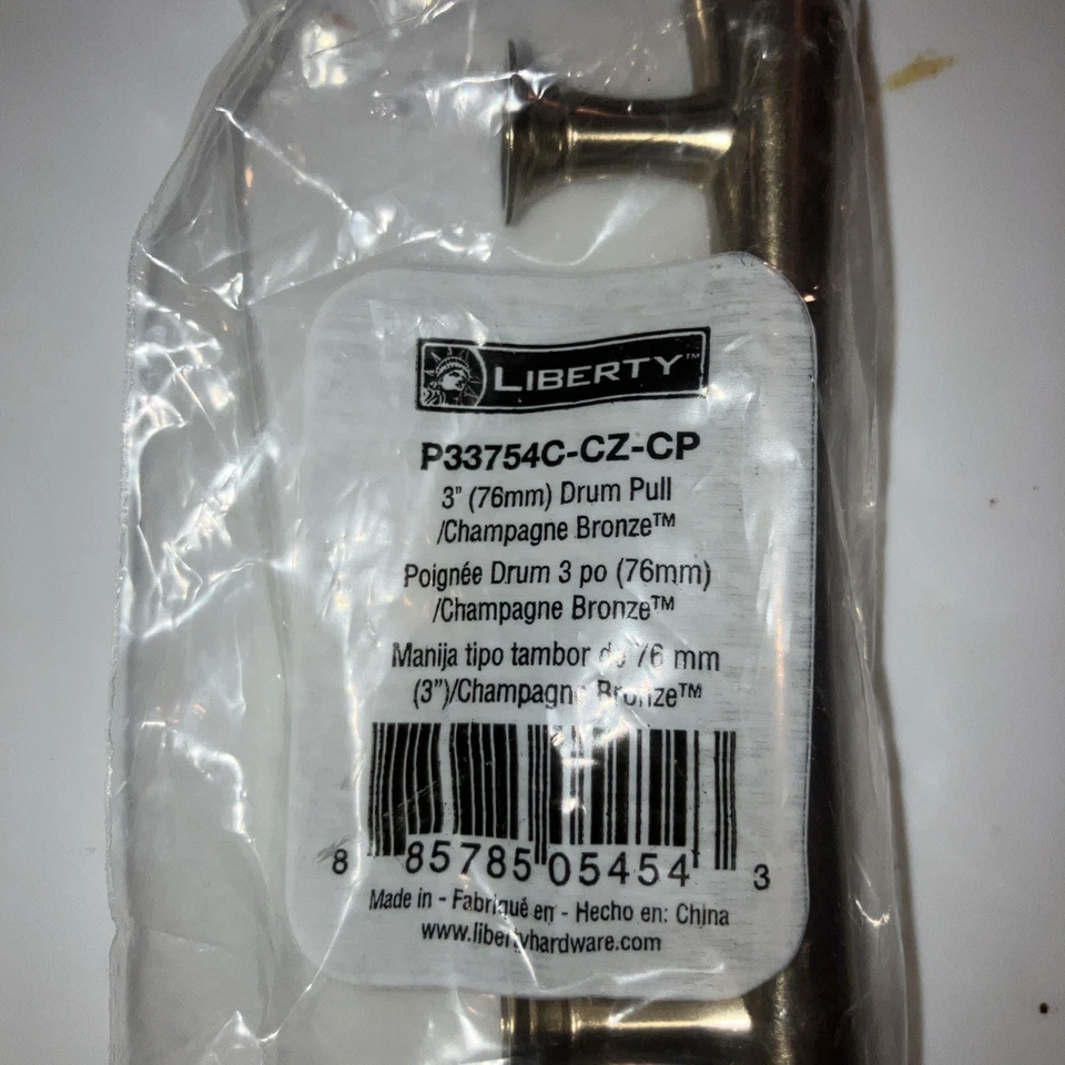 Nuevo Lote De 12 Tiradores De Cajón Liberty 3" Champagne Bronce P33754C-CZ-CP Retro MCM  Foto 3 de 4