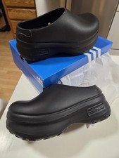 Adidas Women Size 7 Adifom Stan Smith Mule Shoes Black New in Box