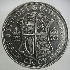 1935 George V Half-Crown Silver Coin | Very High Grade