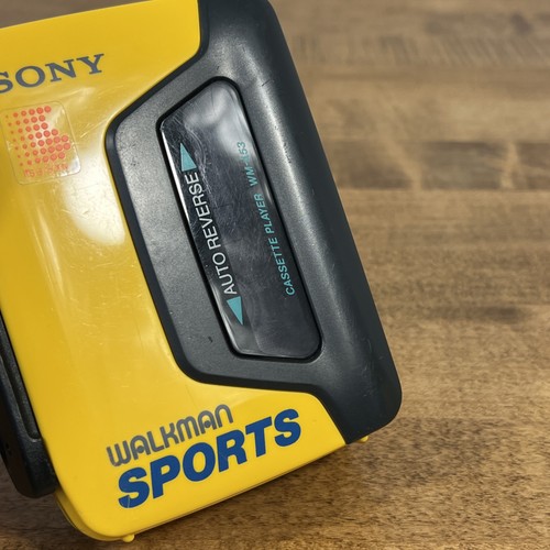 Reproductor de casete Sony Sports Walkman WM-A53 piezas/cinta de reparación perilla seleccionada rota - Imagen 4 de 13