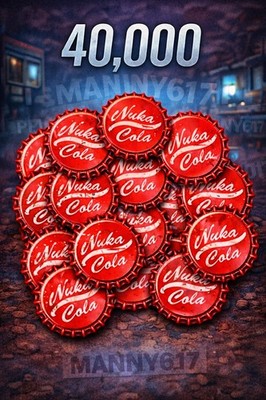 Fallout 76 40k Max Caps + 100 explosive bobblehead  ￼ for PS4/PS5