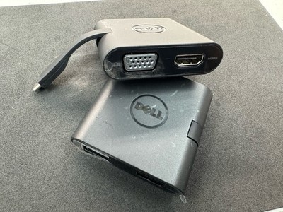 Dell DA200 Adapter USB-C to HDMI/VGA/Ethernet/USB 3.0 (0JF19J)