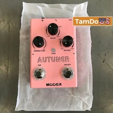 Mooer Autuner Vocal Effects Processor Pedal Pitch Correction Reverb Delay