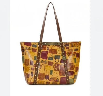 PATRICIA NASH Benvenuto leather XL women's tote + Dust bag -Patricia Closet