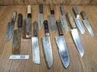 Damaged Lot of Japanese Chef's Kitchen Knives Broken from Japan TW669