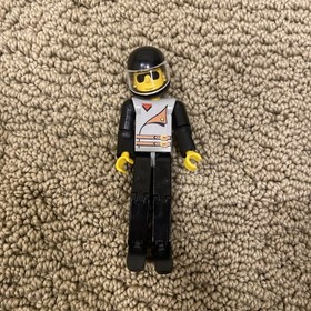 LEGO Technic Racing Figure w/ Black Helmet - 8255 8244 8714 8229 (tech012)