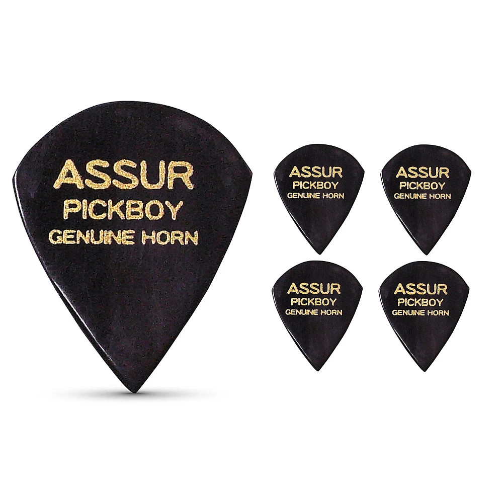 Pick Boy Hand-Made Buffalo Horn Guitar Picks Heavy 5 Pack 4190₽