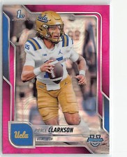 2025 Bowman University Chrome #156 Pierce Clarkson Pink Lava Refractor