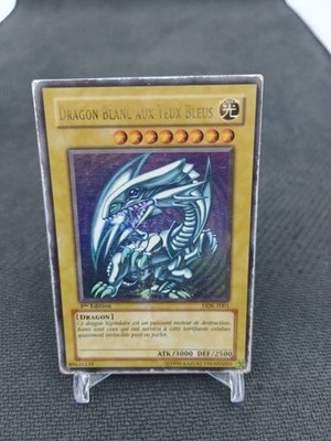 Blauäugiger Weißer Drache DDK 1. Karte Yu Gi Oh Fr